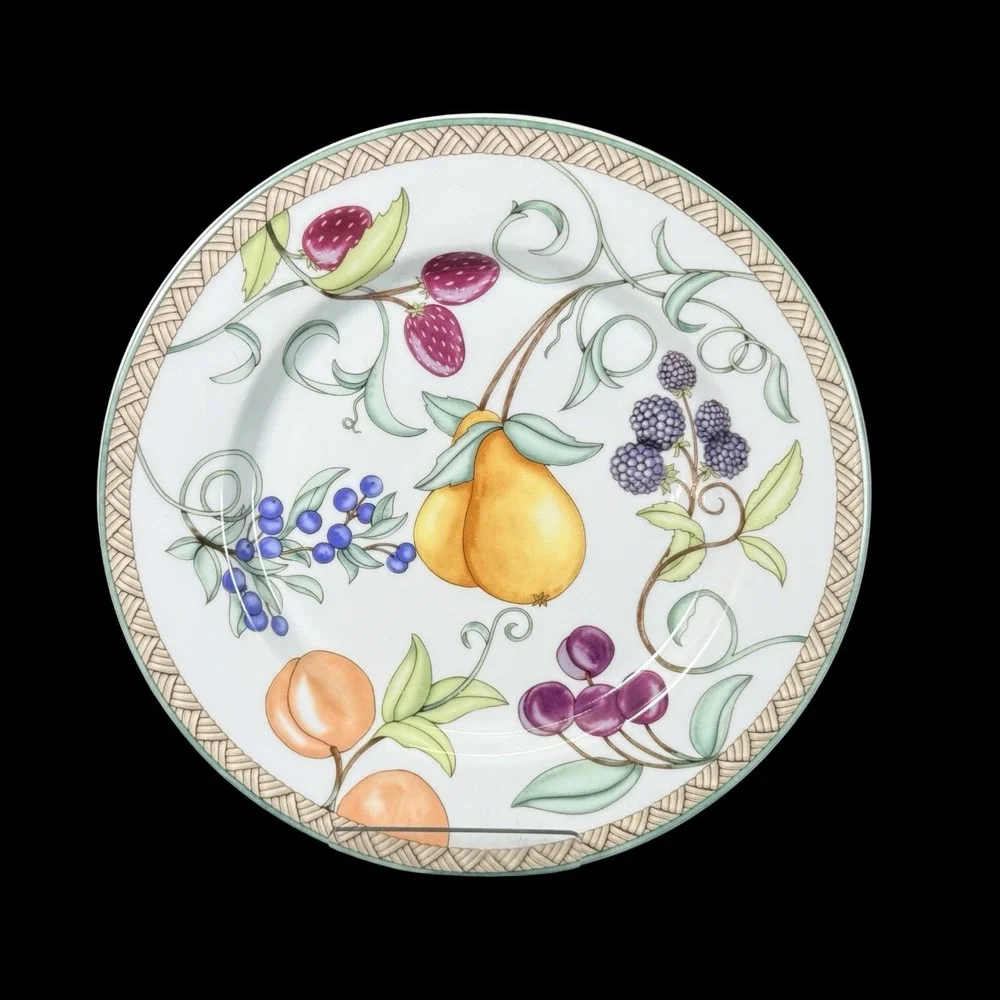 Dansk Umbrian Fruits Salad Plates Set‎ of 4 Portugal